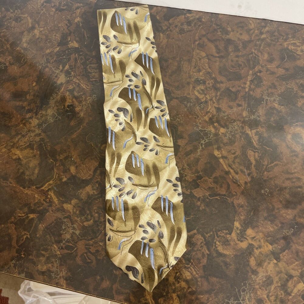 J Garcia Pine and Rock Mens Silk Tie Collection 15 Necktie Vintage 1996